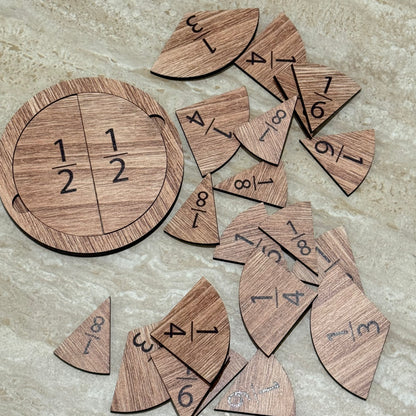 אמצעי המחשה שברים - עץ