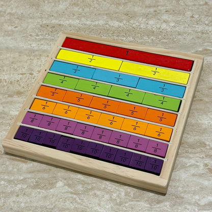 אמצעי המחשה שברים - צבעוני