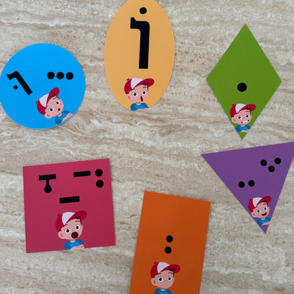 השלמה לערכת הניקוד (הכל חוץ מהספירלות)